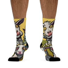 Load image into Gallery viewer, Zombie Goat Socks