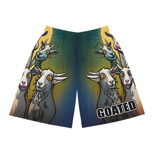 GOATED ZOMBIE Basketball Shorts (AOP)