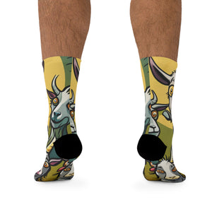 Zombie Goat Socks